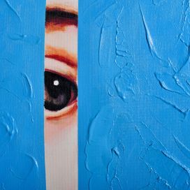 LIGNE PORTRAIT BLEU CIEL