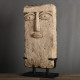 Large Iconic Stele With Eyebrows