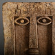 Small Iconic Stele With Ideograms