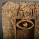 Small Iconic Stele With Ideograms