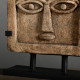 Small Iconic Stele With Eyebrows