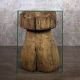 Shabby Stool - under Glass