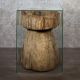 Shabby Stool - under Glass