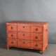 Imperial Red Swedish Chest of Drawers