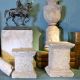 Small 19th C. Columns (without skull)