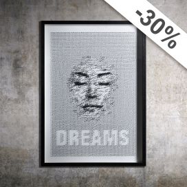 Cadre "Dreams" - Composition en Épingles